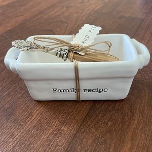 Mud Pie butter or serving dish